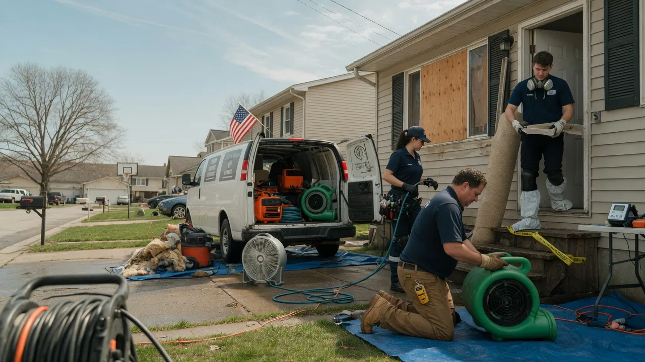 Water Damage Restoration in Beverly Shores, IN near me
